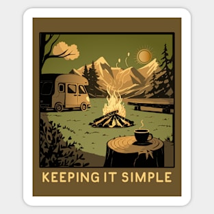 Keeping it Simple Sticker